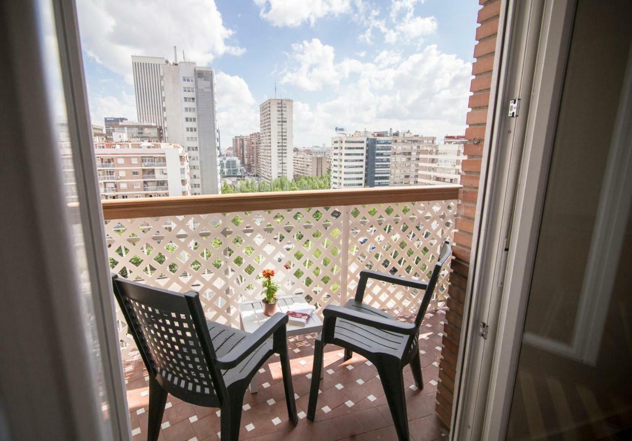 Elegant Retreat Business District Bernabeu Apartment Madrid Exterior foto