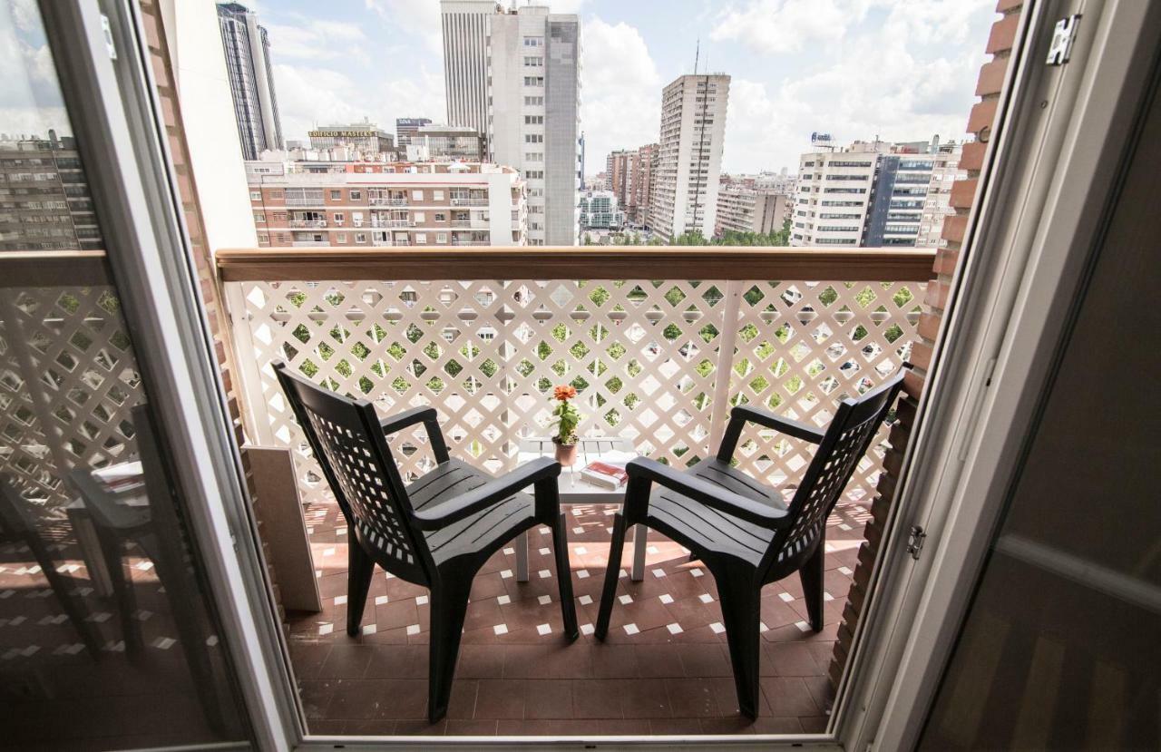 Elegant Retreat Business District Bernabeu Apartment Madrid Exterior foto